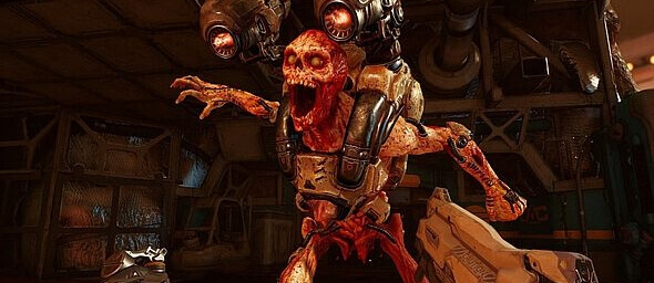 Monstra z Doom VFR  jsou ve virtuální realitě ještě děsivější.