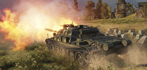 Hra World of Tanks nabízí více než 500 kousků bojových vozidel.