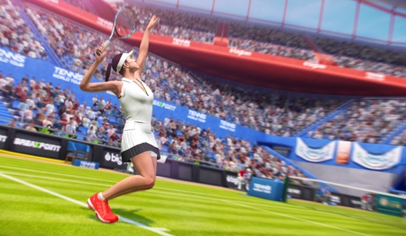 Tenis můžete hrát buď za ženu nebo muže, přičemž v omezeném editoru postav lze lehce upravit její vzhled.