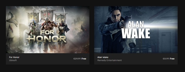 V online obchodu Epic Games Store si můžete zcela zdarma pořídit dvě skvělé hry - For Honor a Alan Wake.