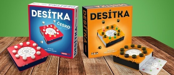 Mindok Desítka a Mindok Desítka Česko jsou velice zábavné vědomostní hry pro celou rodinu!