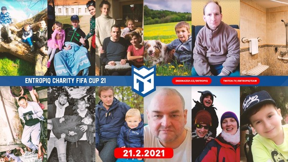 Entropiq Charity FIFA CUP 21 - Podaří se nám vybrat 212,000 Kč
